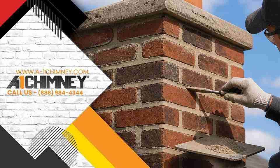 Chimney tuckpointing and repointing restoring mortar joints with chimney mortar repair and masonry repair near you.